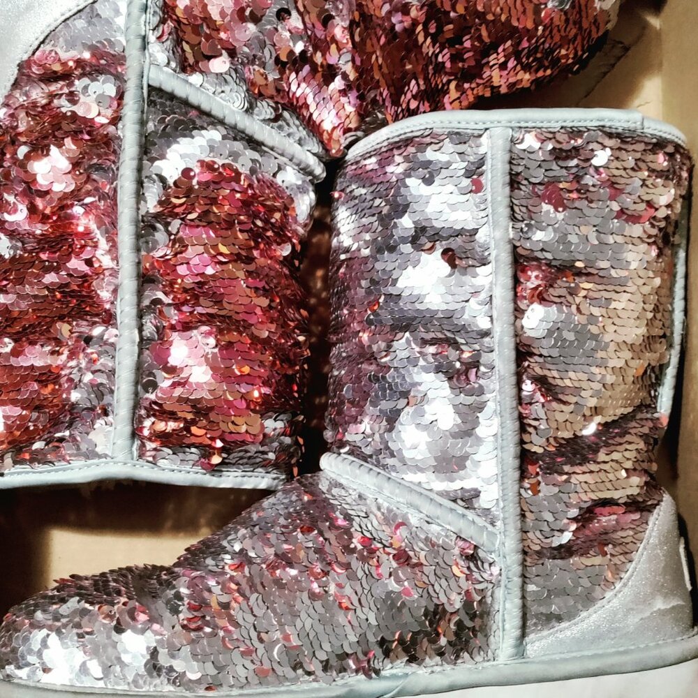 UGG Classic Short Sequin Boots